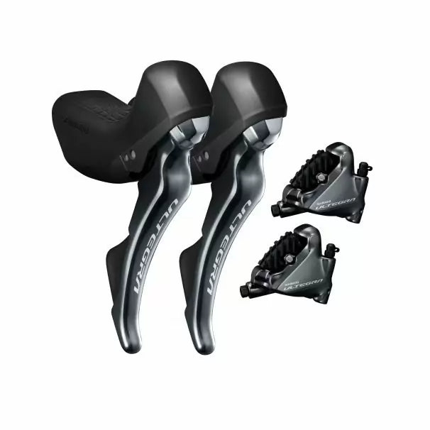 SHIMANO Coppia freni a disco Ultegra R8020 Flat Mount 2x11v