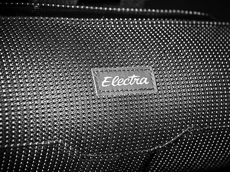 Electra Borsa manubrio cilindrica  Reflective Charcoal